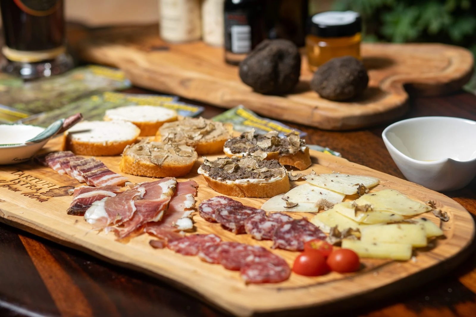 Truffle Tasting tour for Truffle Hunting Istria near Motovun